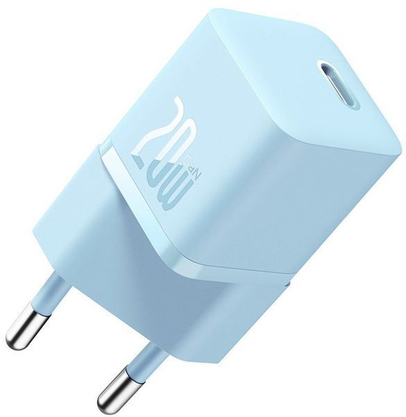 Зарядний Пристрій Baseus GaN5 Fast Charger 1C 20W CCGN050103 Blue 272625 фото