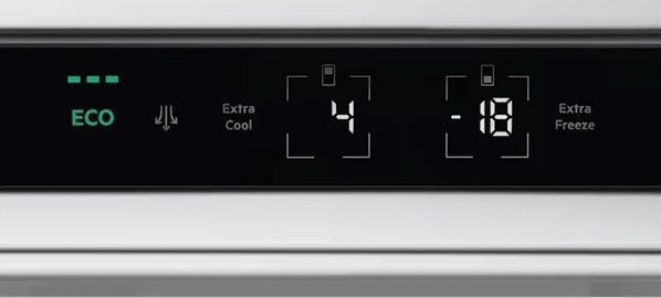 Холодильник Electrolux вбудований з нижн. мороз., 188x70х55, холод.відд.-286л, мороз.відд.-65л, 2дв., А++, Combi, інв., диспл внутр., зона св-ті, біли 374931 фото