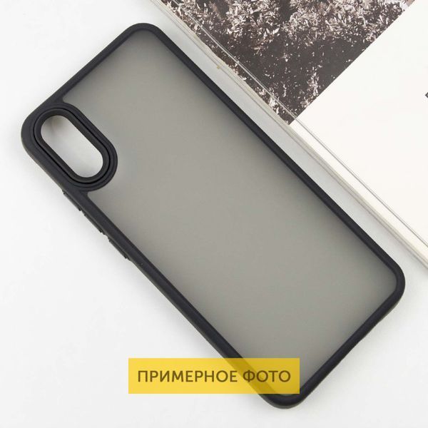 Чохол TPU+PC Lyon Frosted для Oppo A60 4G Black 359014 фото