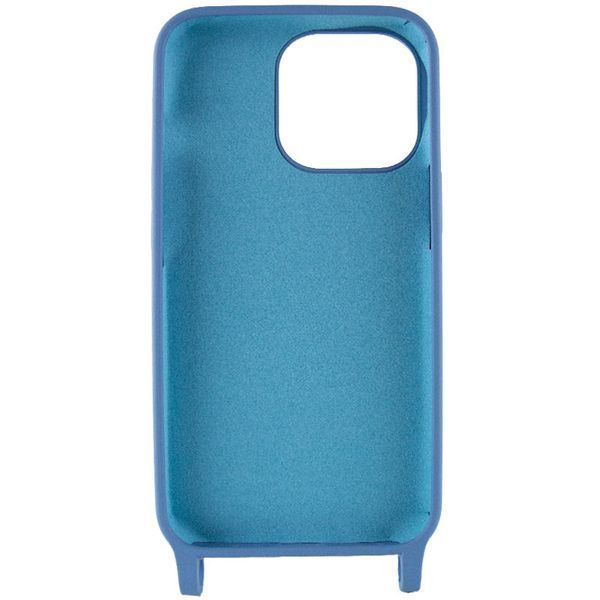Чохол TPU two straps California для Apple iPhone 12 Pro / 12 (6.1") Синій / Cosmos blue 255731 фото