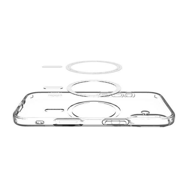 Чохол Spigen для iPhone 17, Liquid Crystal MagFit, Clear White (ACS10397) 396408 фото
