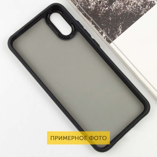 Чохол TPU+PC Lyon Frosted для Oppo A60 4G Black 359014 фото