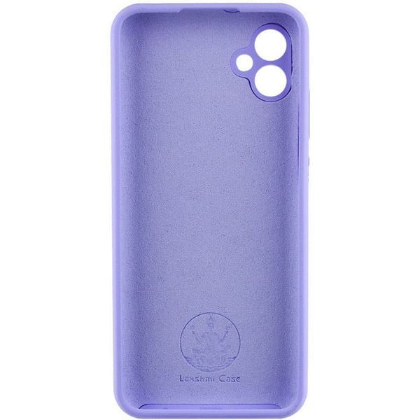 Чохол Silicone Cover Lakshmi Full Camera (AAA) для Samsung Galaxy A06 Бузковий / Dasheen 325362 фото