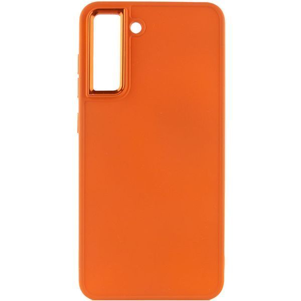 TPU чохол Bonbon Metal Style для Samsung Galaxy S23+ Помаранчевий / Papaya 264771 фото