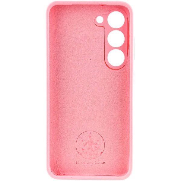 Чохол Silicone Cover Lakshmi Full Camera (AAA) для Samsung Galaxy S23 Рожевий / Light pink 271804 фото