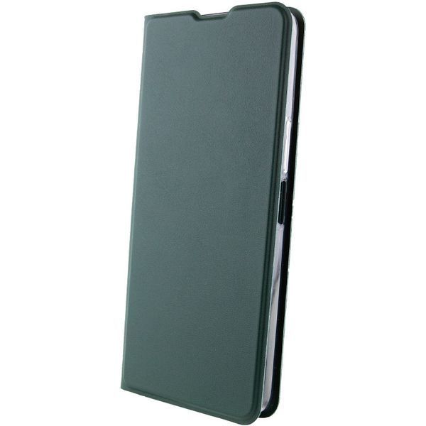 Шкіряний чохол книжка GETMAN Elegant (PU) для TECNO Camon 19 Зелений 269624 фото
