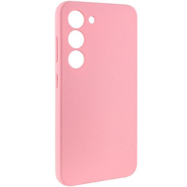 Чохол Silicone Cover Lakshmi Full Camera (AAA) для Samsung Galaxy S23 Рожевий / Light pink 271804 фото