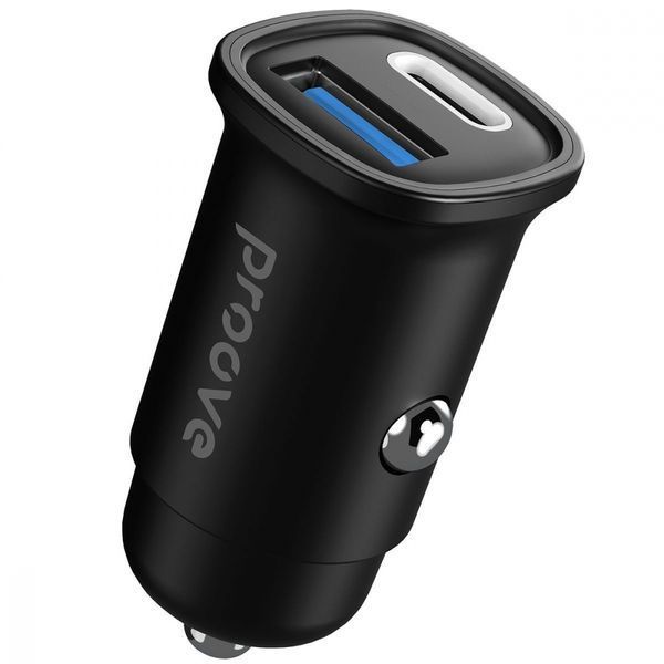 АЗП Proove Flash 30W (Type-C + USB) + Cable Type-C to Type-C (CCFC30111201) black 377764 фото