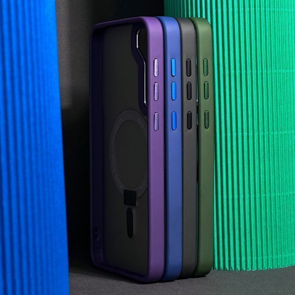 Чохол WAVE Attraction Case with Magnetic Ring Samsung Galaxy S24 Plus green 338654 фото