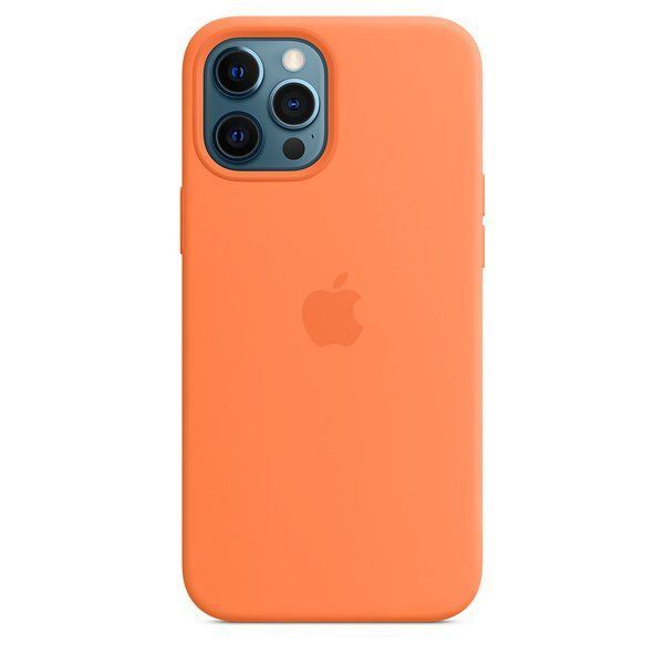 Чохол-накладка Apple iPhone 12 Pro Max Silicone Case with MagSafe - Kumquat (MHL83) 175628 фото