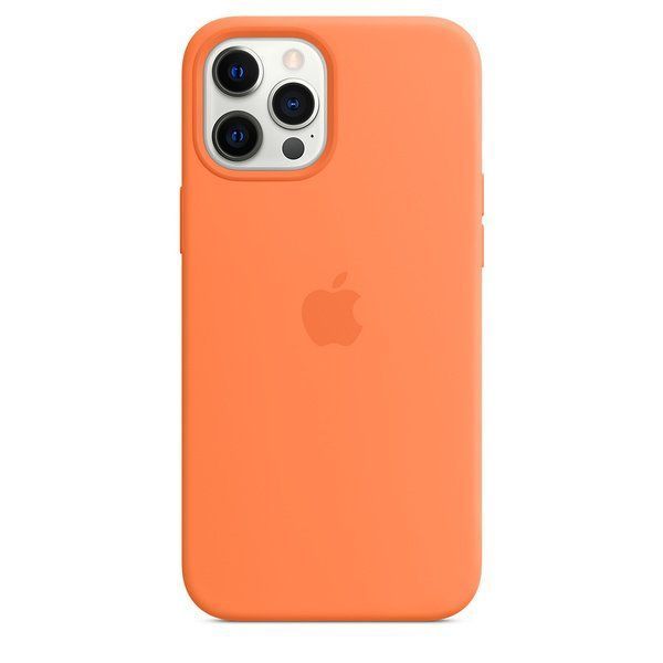 Чохол-накладка Apple iPhone 12 Pro Max Silicone Case with MagSafe - Kumquat (MHL83) 175628 фото