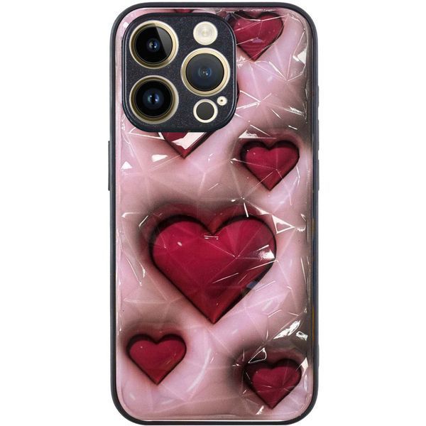 TPU+PC чохол Prisma Plushie для Apple iPhone 14 Pro (6.1") Hearts 342504 фото