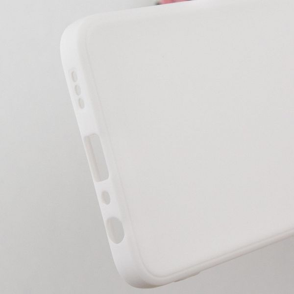 Силіконовий чохол Candy Full Camera для Oppo Reno 8 T 4G Білий / White 286353 фото