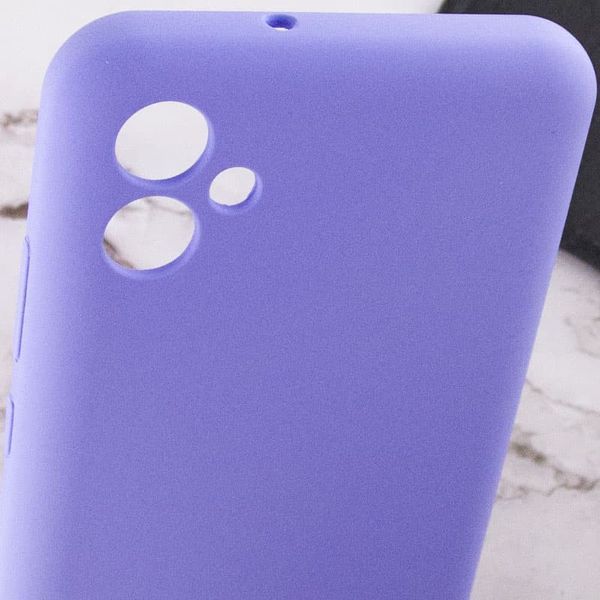 Чохол Silicone Cover Lakshmi Full Camera (AAA) для Samsung Galaxy A06 Бузковий / Dasheen 325362 фото