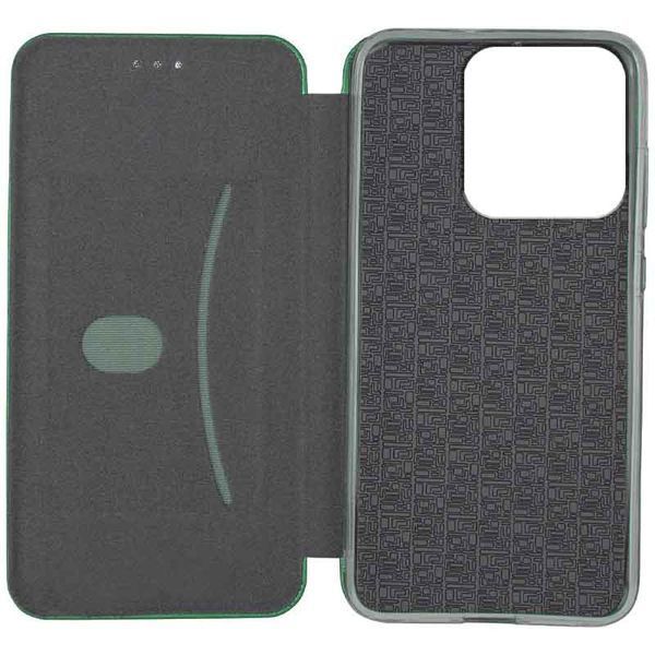 Кожаный чехол (книжка) Classy для Xiaomi Redmi 10C Зеленый 277319 фото