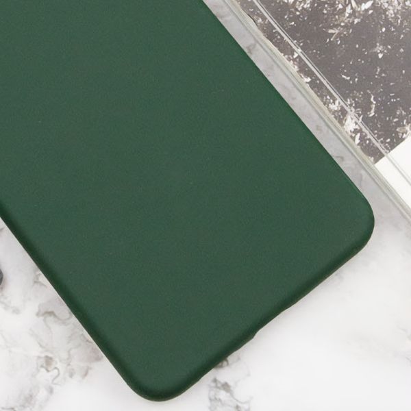 Чохол TPU GETMAN Liquid Silk Full Camera для Xiaomi Redmi 13 4G / Poco M6 4G Зелений / Dark green 316130 фото