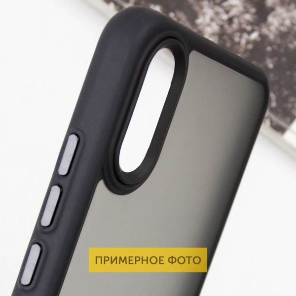Чохол TPU+PC Lyon Frosted для Oppo A60 4G Black 359014 фото