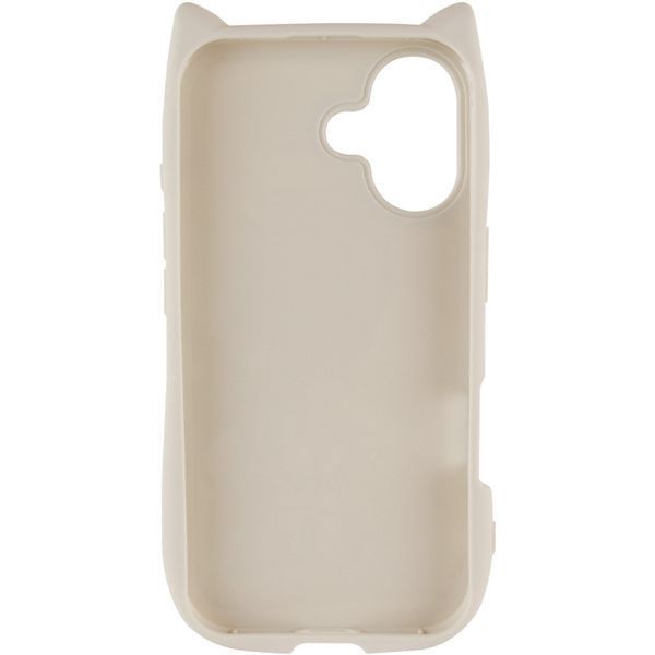 Чохол TPU Cat для Apple iPhone 16 Plus (6.7") Antique White 357647 фото
