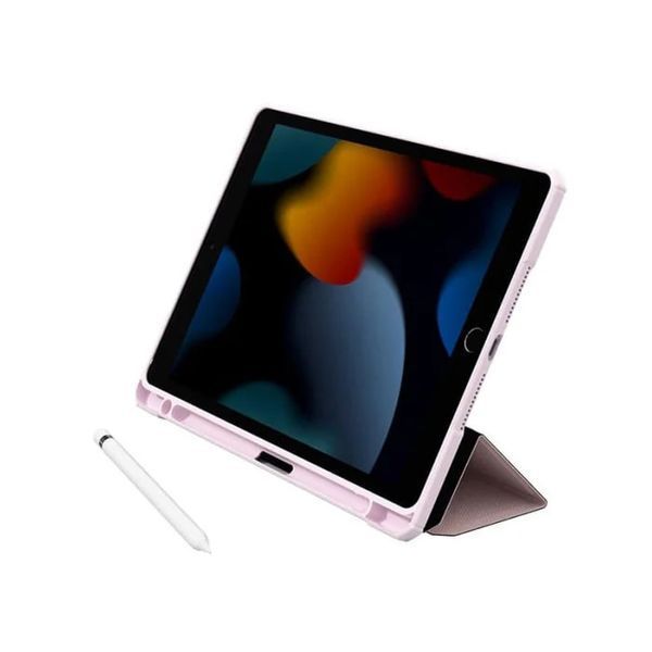 Чохол-книжка iPad 7/8,10.2 (2019 / 2020 / 2021) AmazingThing Titan Pro Folio Case (IPAD102TITGP) Grey Pink 341320 фото