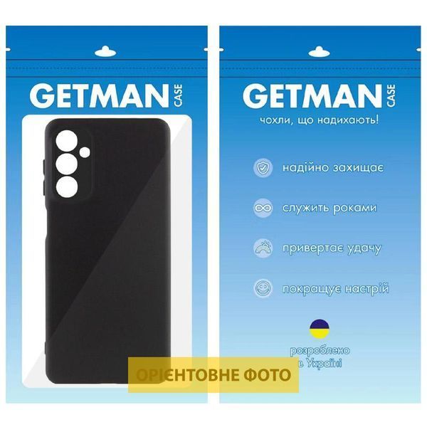 Чохол TPU GETMAN Liquid Silk Full Camera для Motorola Edge 60 / 60 Fusion Чорний / Black 400830 фото