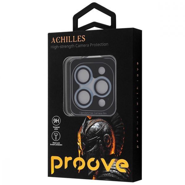 Захист камери Proove Achilles iPhone&nbsp;13&nbsp;Pro/13&nbsp;Pro&nbsp;Max silver (CPPAIP13PM06) 345576 фото