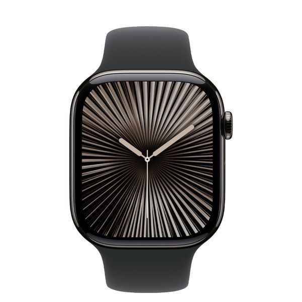 Смарт-годинник Apple Watch Series 10 GPS 42mm Gold Titanium Case With Starlight Sport Band M/L MX073 400636 фото