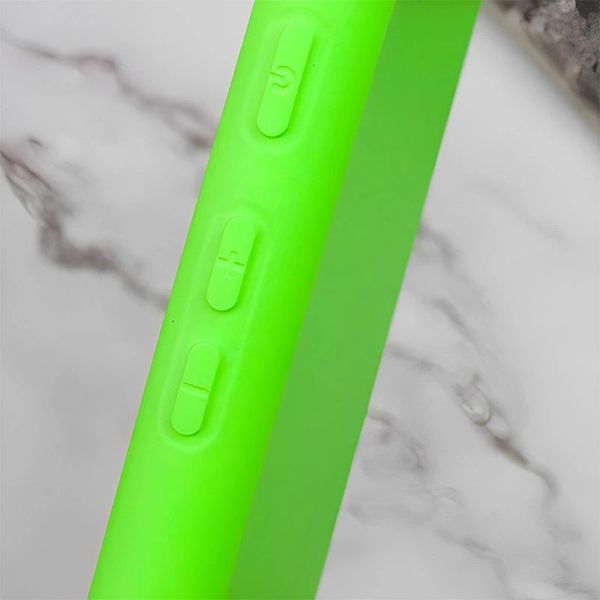 Чохол TPU GETMAN Liquid Silk Full Camera для Xiaomi Redmi Note 12S Салатовий / Neon Green 354354 фото