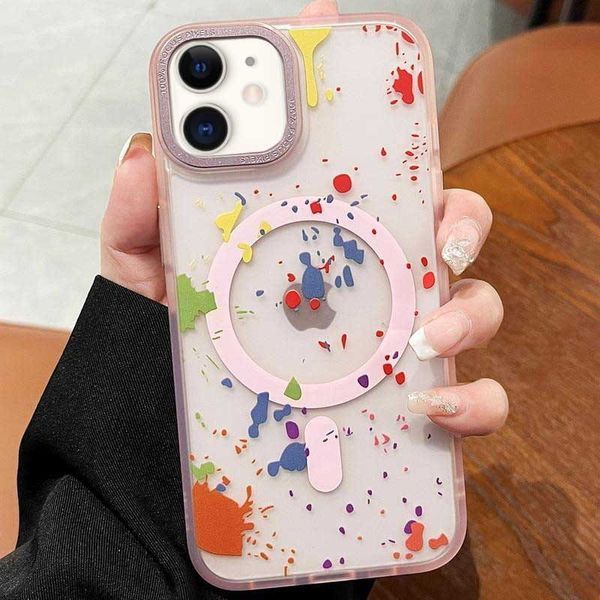 Чехол TPU+PC Flush with MagSafe для Apple iPhone 11 (6.1") Baby pink 312557 фото