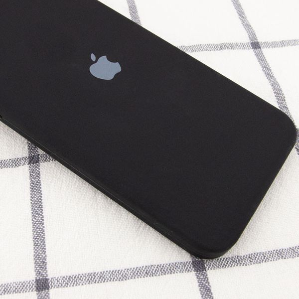 Чохол Silicone Case Square Full Camera Protective (AA) для Apple iPhone 11 Pro (5.8") Чорний / Black 213005 фото