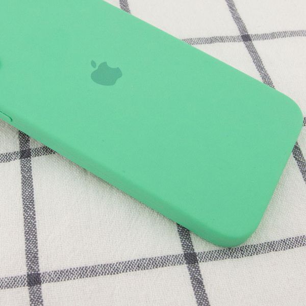 Чохол Silicone Case Square Full Camera Protective (AA) для Apple iPhone 11 Pro (5.8") Зелений / Spearmint 215612 фото