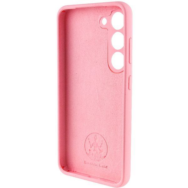 Чохол Silicone Cover Lakshmi Full Camera (AAA) для Samsung Galaxy S23 Рожевий / Light pink 271804 фото