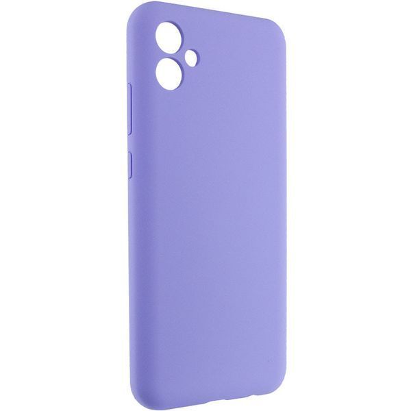 Чохол Silicone Cover Lakshmi Full Camera (AAA) для Samsung Galaxy A06 Бузковий / Dasheen 325362 фото