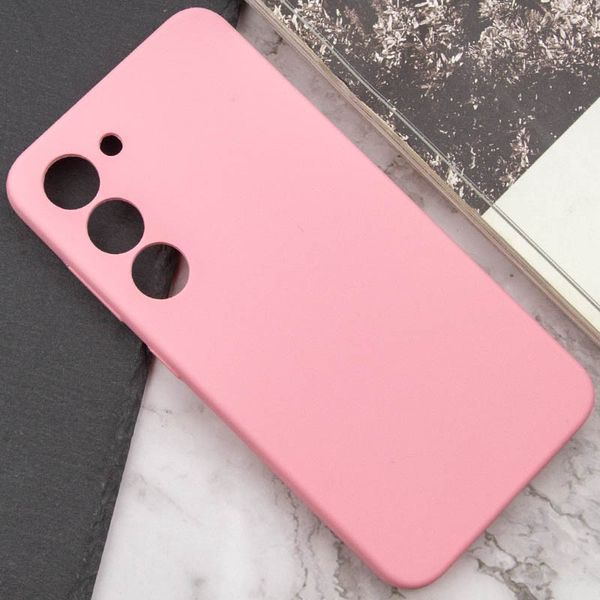 Чохол Silicone Cover Lakshmi Full Camera (AAA) для Samsung Galaxy S23 Рожевий / Light pink 271804 фото
