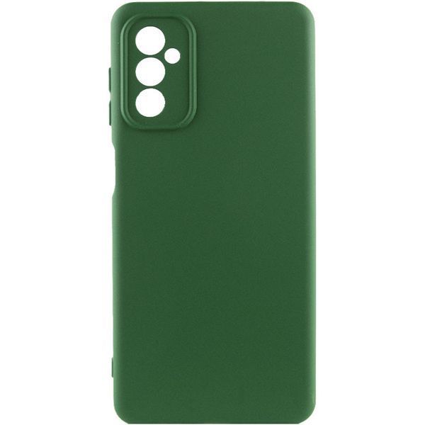 Чохол Silicone Cover Lakshmi Full Camera (A) для Samsung Galaxy A04s Зелений / Dark green 260503 фото