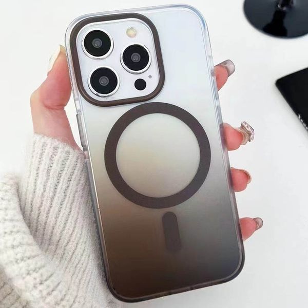 Чохол TPU+PC Phantom with MagSafe для Apple iPhone 15 Pro (6.1") Grey 355768 фото