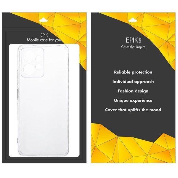 TPU чохол Epic Transparent 1,5mm Full Camera для Xiaomi Redmi Note 13 4G Безбарвний (прозорий) 285219 фото