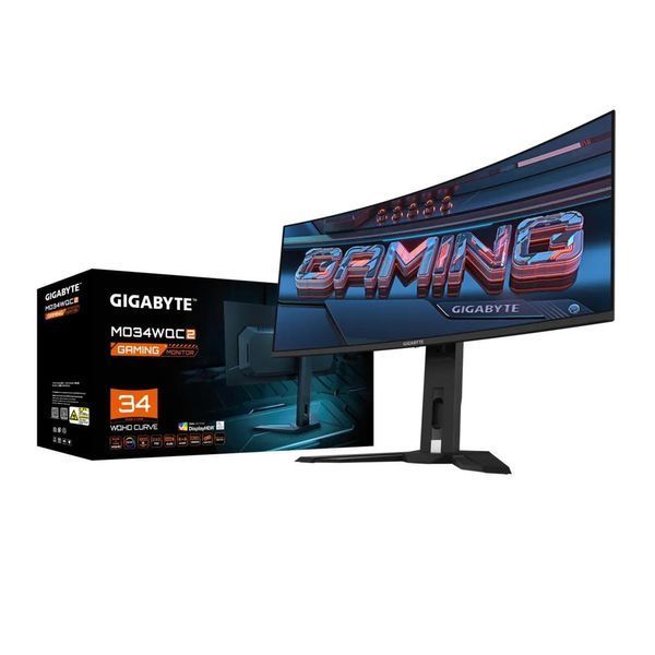 Монітор 34" MO34WQC2 EK GIGABYTE 320167 фото