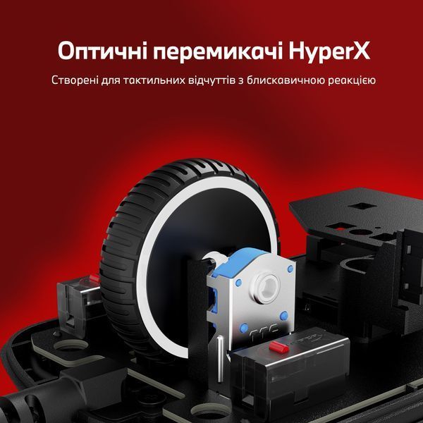 Миша HyperX Pulsefire SAGA, RGB, USB-A, чорний (A2PB3AA) 366148 фото