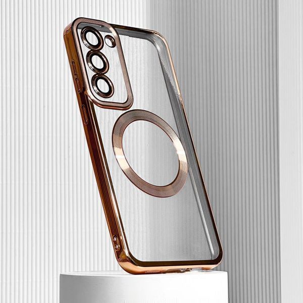 Чохол WAVE Metal Color Case with Magnetic Ring Samsung Galaxy S23 Ultra silver 333164 фото