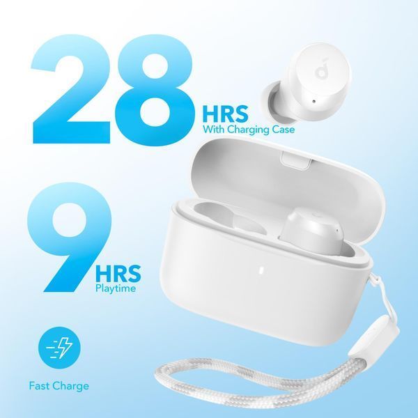 Навушники ANKER SoundСore A25i White 306957 фото