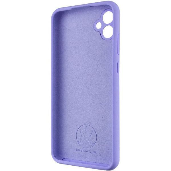 Чохол Silicone Cover Lakshmi Full Camera (AAA) для Samsung Galaxy A06 Бузковий / Dasheen 325362 фото