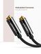 Кабель UGREEN AV134 3.5mm Male To 2 Female Audio Cable 25cm Black (20816) 279073 фото 2