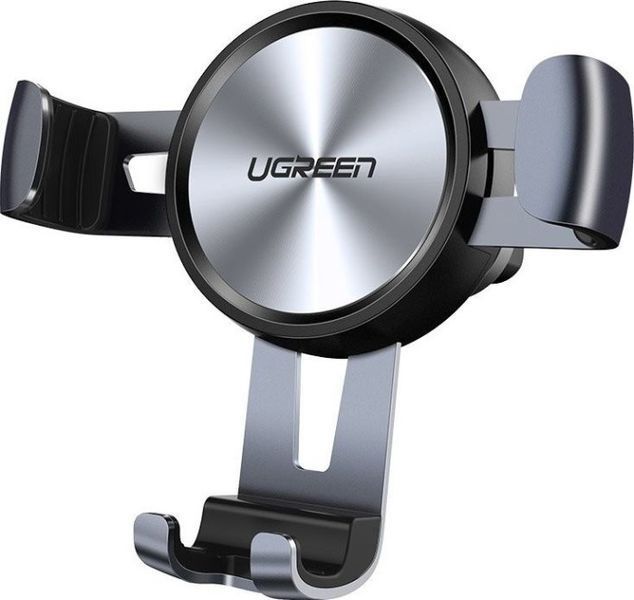 Автомобільний тримач UGREEN LP130 Gravity Drive Air Vent Mount Phone Holder (50564) Space Gray 288263 фото