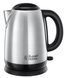 Електрочайник Russell Hobbs Adventure 1.7л, метал, сріблясто-чорний (23912-70) 362506 фото 1
