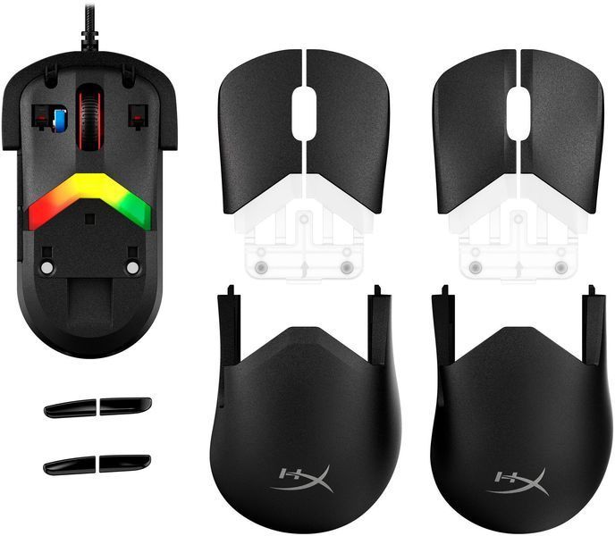 Миша HyperX Pulsefire SAGA, RGB, USB-A, чорний (A2PB3AA) 366148 фото