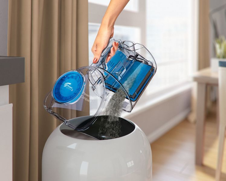 Пилосос Philips контейнерний 3000 series&nbsp;, 900Вт, конт пил -1,5л, НЕРА, турбощітка, чорно-зелений (FC9334/09) 374083 фото