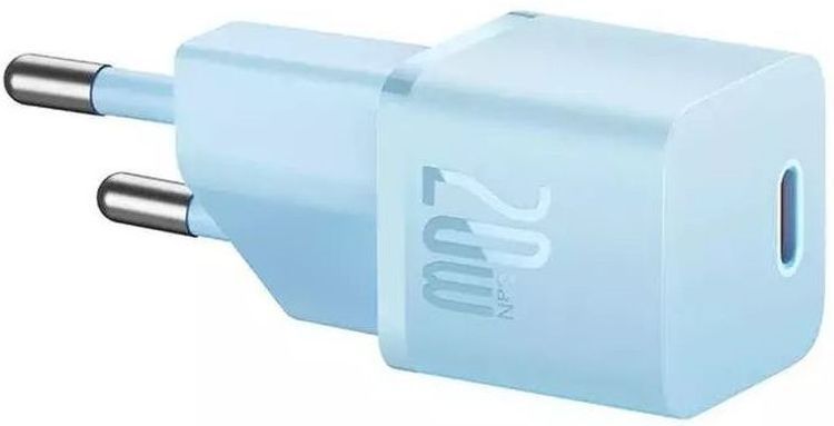 Зарядний Пристрій Baseus GaN5 Fast Charger 1C 20W CCGN050103 Blue 272625 фото