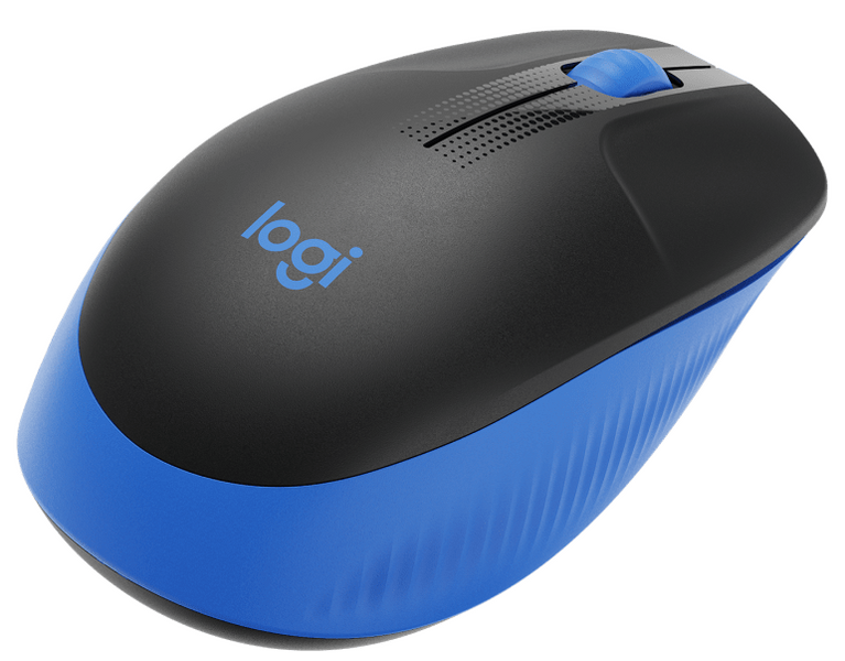 Миша LOGITECH M190 Full-size wireless mouse Блакитний 306473 фото