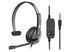 Гарнітура ПК стерео On-ear 2E CH12 mini-jack, omni-mic, 1.2м, чорний (2E-CH12SJ) 363846 фото 1