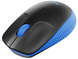 Миша LOGITECH M190 Full-size wireless mouse Блакитний 306473 фото 3